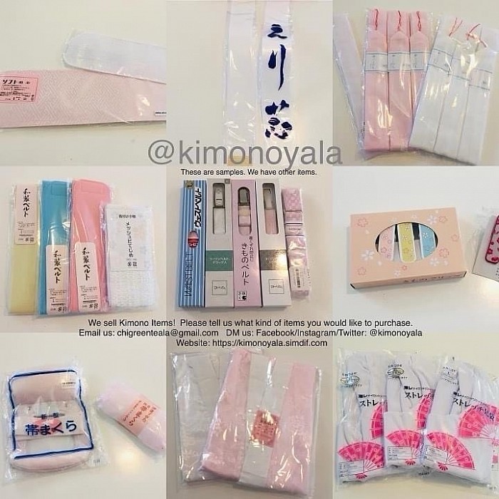 New Kimono Accessories