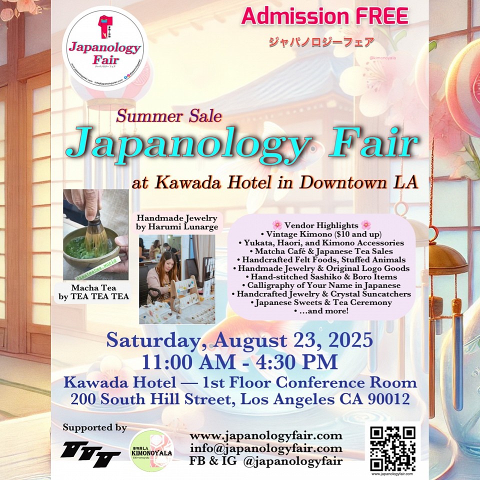 SAT 08/23/2025 Kawada Hotel in DTLA