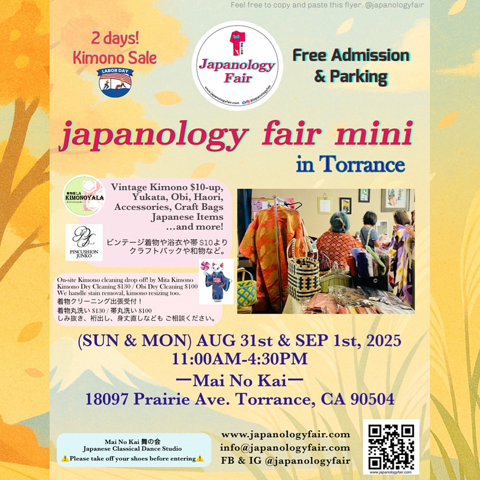 SAT & SUN japanology fair mini in Torrance