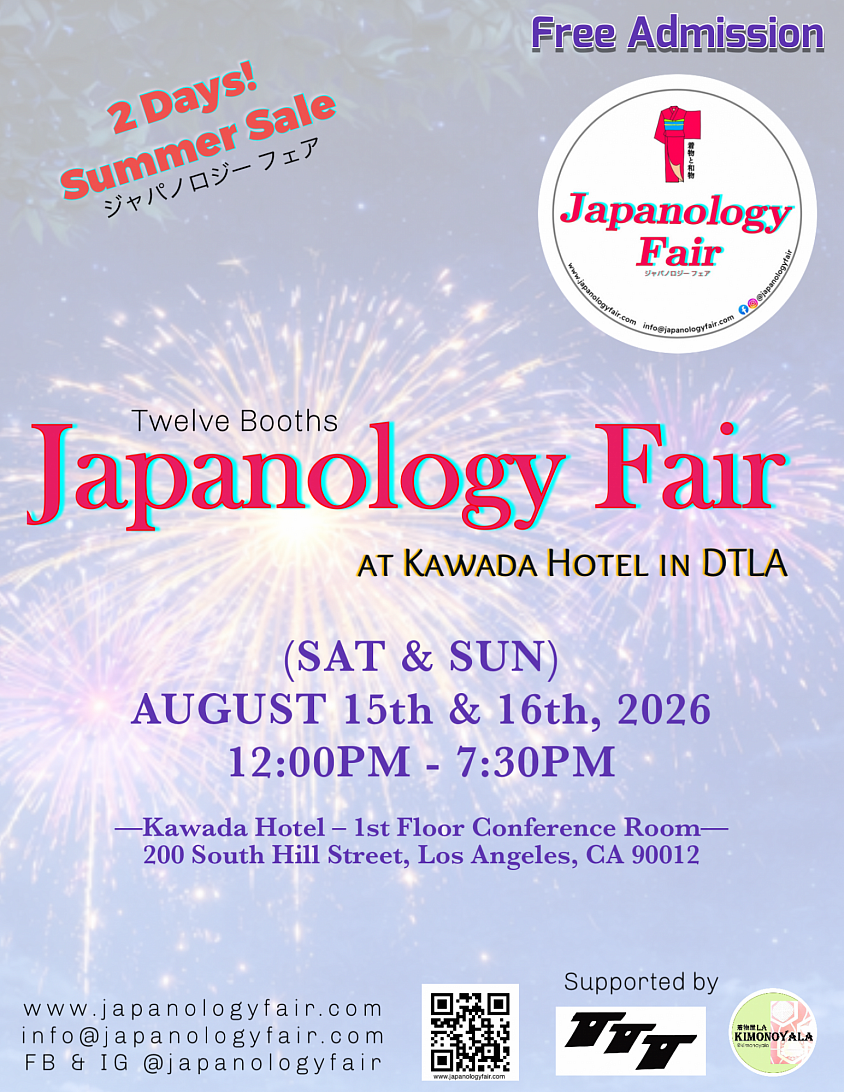 Japanology Fair at Kawada Hotel in DTLA